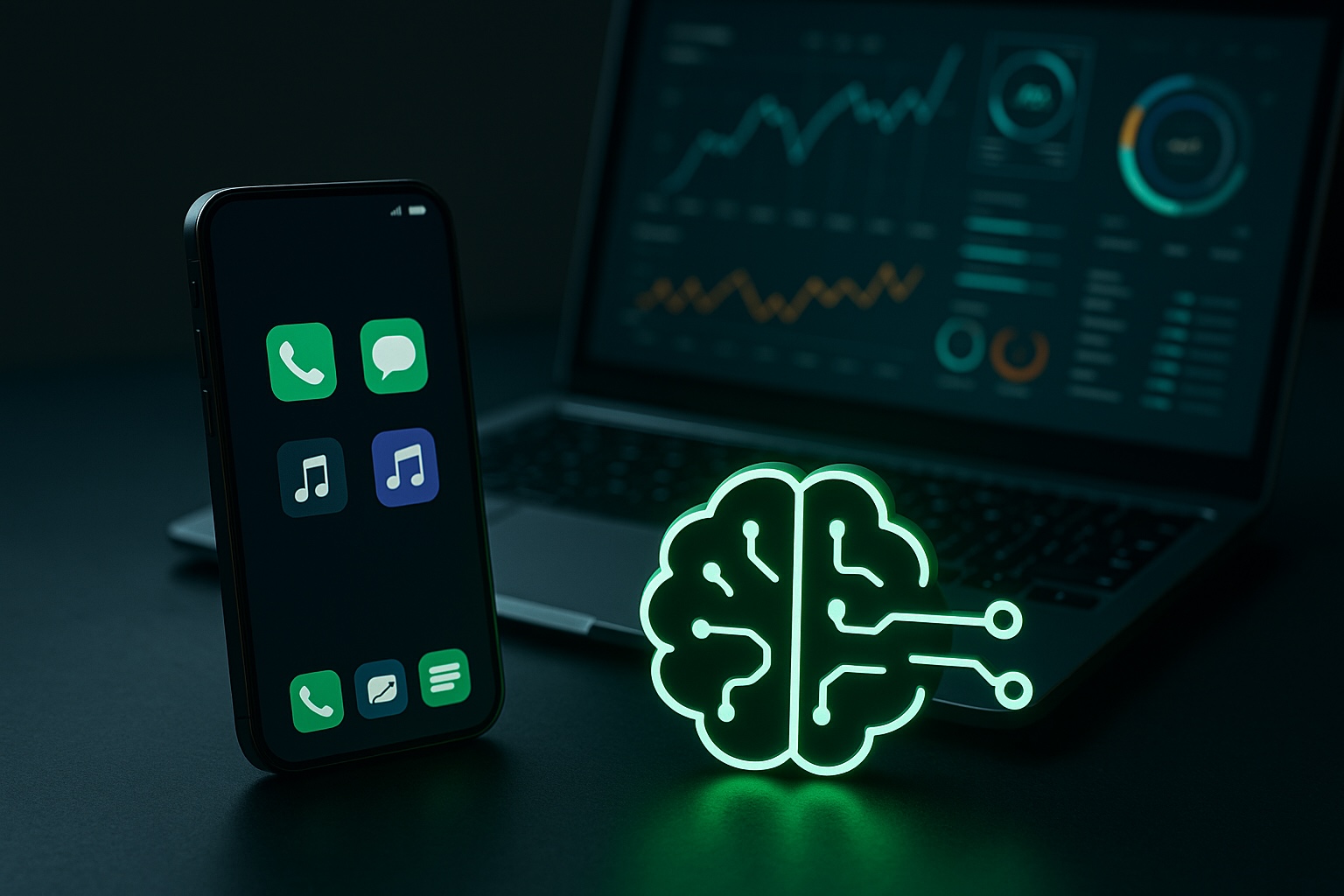 Mobilní aplikace a AI automatizace